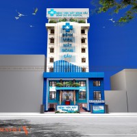 Thiết kế bệnh viện mắt Sông Cầu sang trọng, tiện nghi